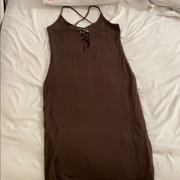 Better Be Olive Green Midi Dress - Picture 2 of 6